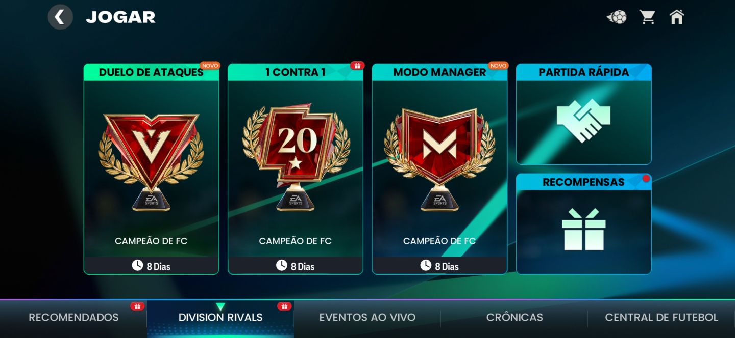 Conta fc mobile ovver 126