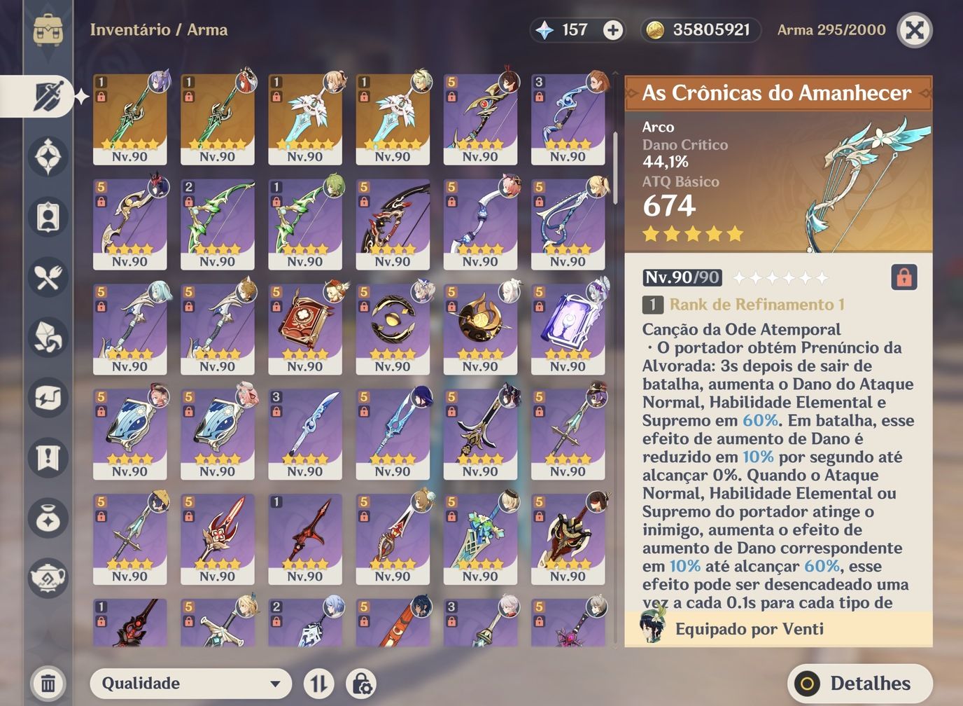 37 PERSONAGENS T5 LIMITADOS 40 ARMAS T5 LIMITADAS