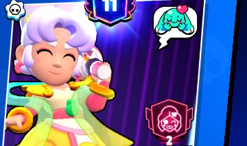 Conta de Brawl stars com bastante skins e barata