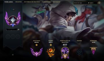 CONTA LOL MESTRE SOLOQ/FLEX