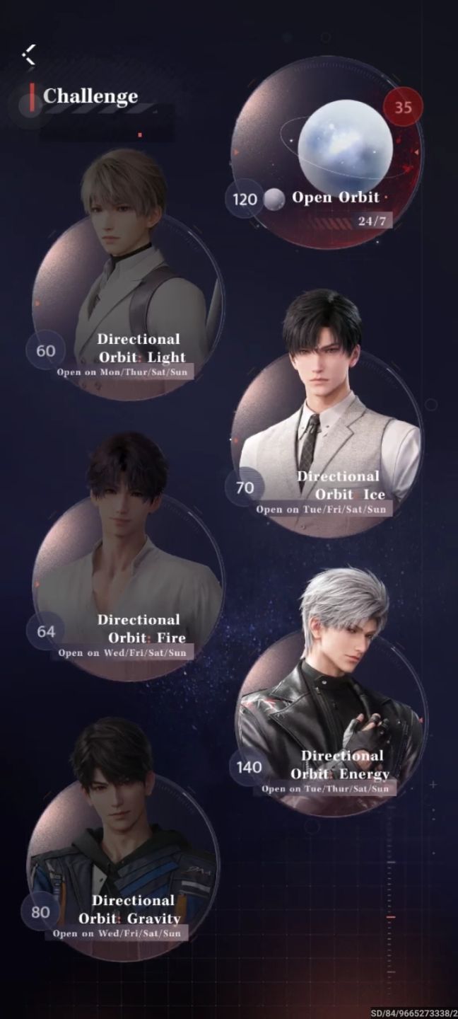 Conta America - End game Love and deepspace (Main Sylus e Caleb)