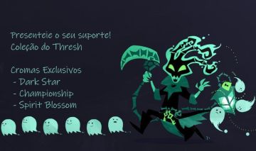 LOL BR LVL 610 FULLCHAMP | 581 SKINS | 3 ULTIMATE | 9 MÍTICAS | MAIN THRESH 415K