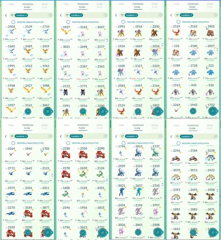 CONTA POKEMON GO LEVEL 68 | 198 LENDARIO | 216 BRILHANTE | MEWTWO SHINY DNV