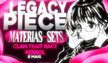 (PROMOÇÃO) LEGACY PIECE I AURA e COSMETIC CRATE I MATERIAIS I SETS I REROLL