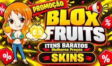 Upd Blox Fruits (Frutas Fisicas/skins) (em Promoção) Melhores Preços (Roblox) Bf