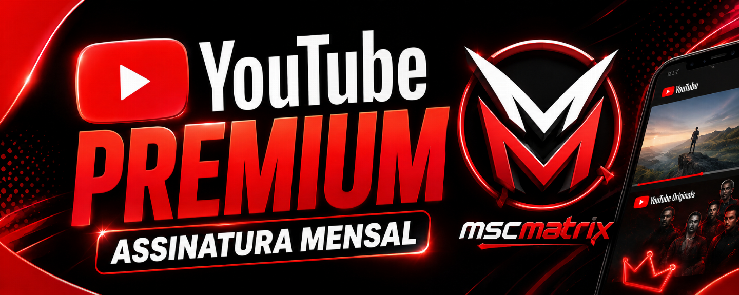 Youtube Premium [ Assinatura ] GARANTIA DE 30 Dias