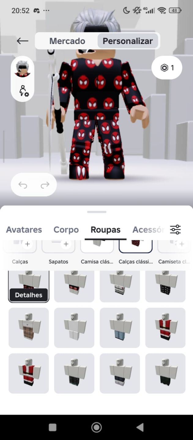 Conta muito boa do roblox que tem muita coisa em todos os jogos bons