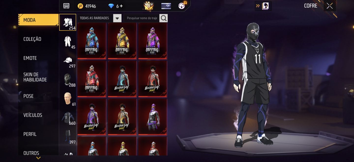 CONTA FREE FIRE PRIME 8 MAX | LV. 79 | MUITO COMPLETA
