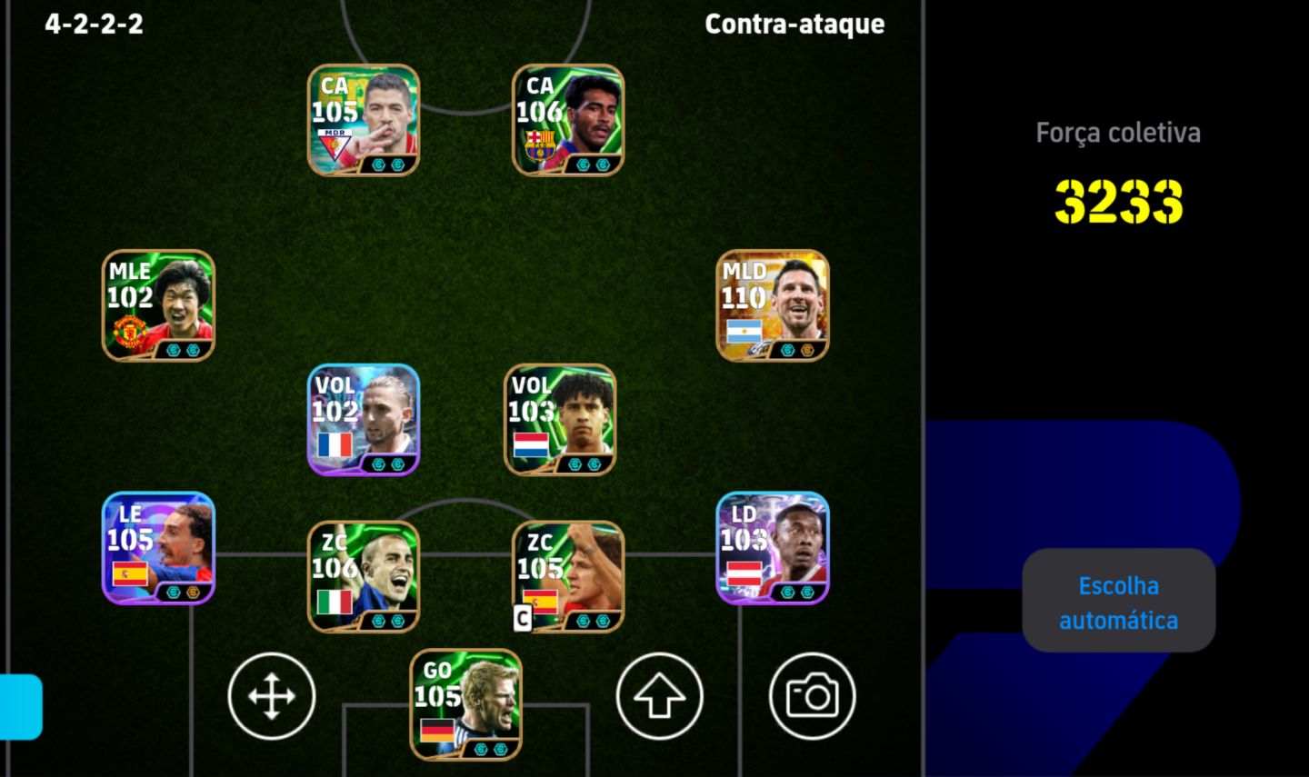 Conta efootball mobile 3230+ somente konami Id