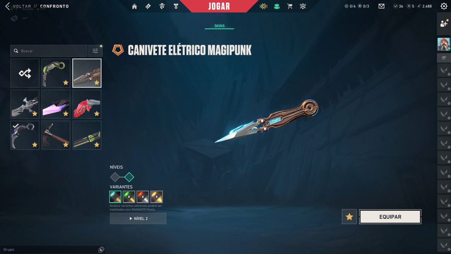 CONTA VALORANT COM TODAS SKINS FULL ACESSO 4K GASTOS