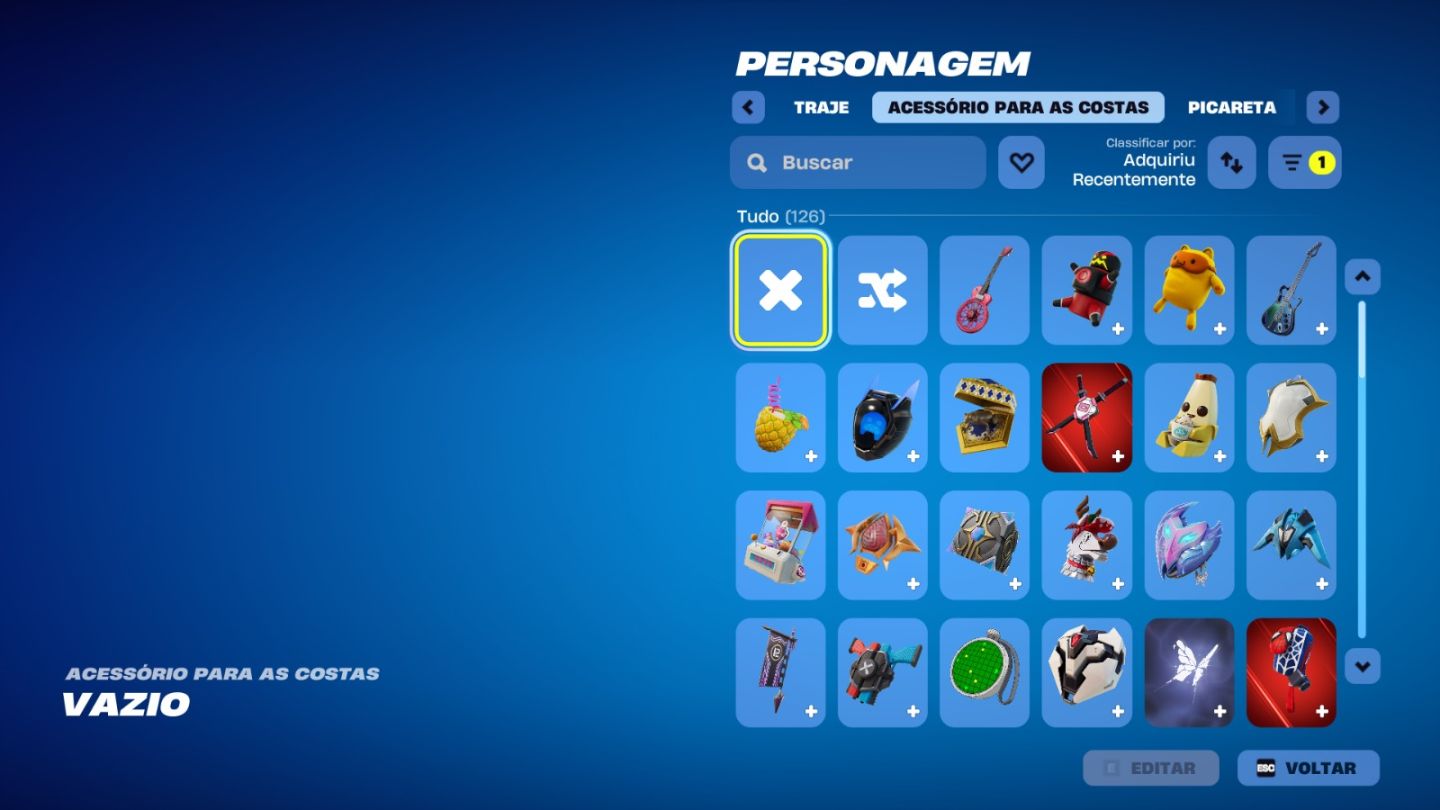 Conta Fortnite com varios personagens lendarios