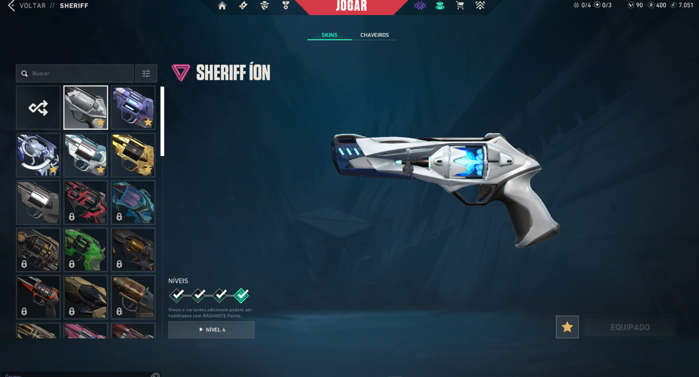CONTA DE VALORANT COM SKINS MMR BOM.