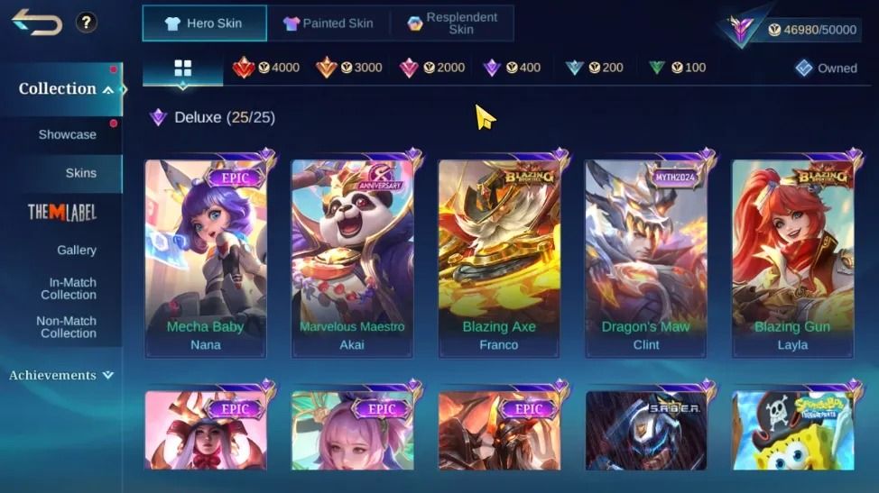 232 SKINS - FULL EMBLEMAS - FULL HEROIS