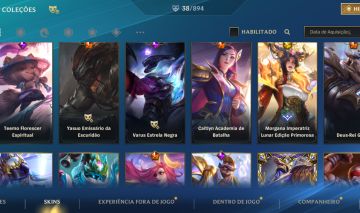 WILD RIFT SMURF PREMIUM COM SKINS RARAS MESTRE EM DUAS TEMPORADAS