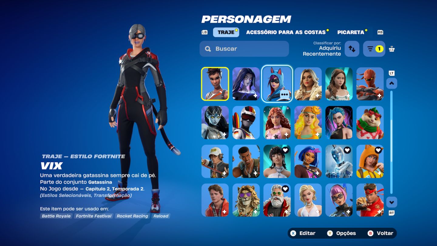 CONTA FORTNITE FULL ACESSO COM MUITAS SKINS E PICARETAS