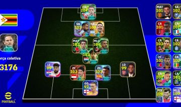 Conta de Efootball [ 1 ] Messi Big Time, Luiz Suarez Blitz Entre Outros