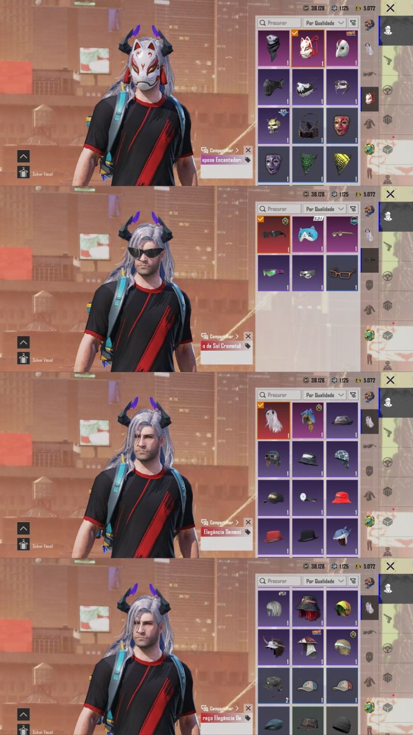 CONTA PUBG MOBILE DE 8 ANOS COM SKINS DO NARUTO (FULL ACESSO)