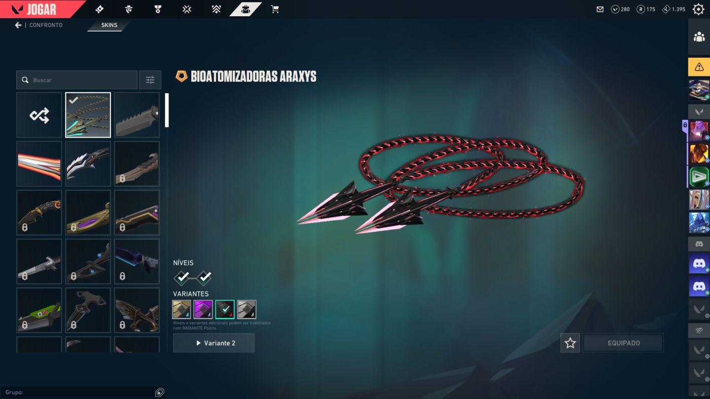 CONTA de VALORANT VÁRIAS SKINS! ENTREGA RAPIDA