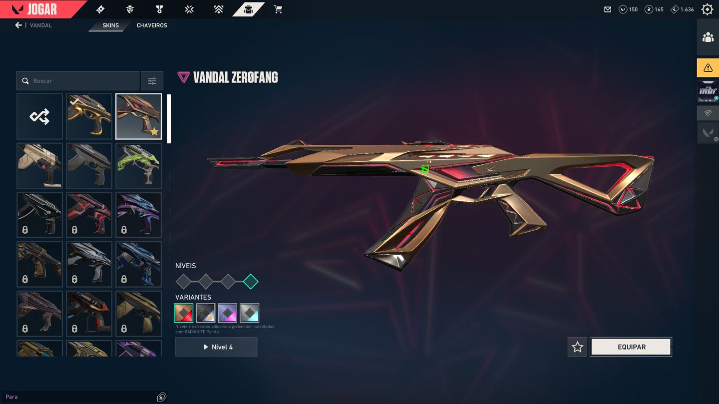 CONTA VALORANT | LVL 132 | XENOHUNTER | 2 VANDAL | SHERIFF SINGULARIDADE E +