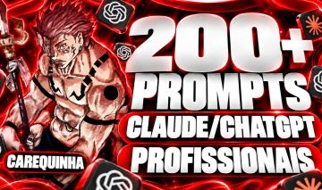 [OFERTA] MEGAPACK: 200+ PROMPTS PROFISSIONAIS IA + BRINDE: CHATGPT, CLAUDE