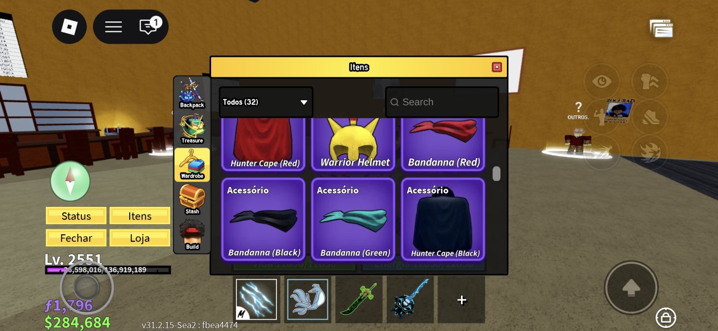 CONTA DE ROBLOX-BLOX FRUITS