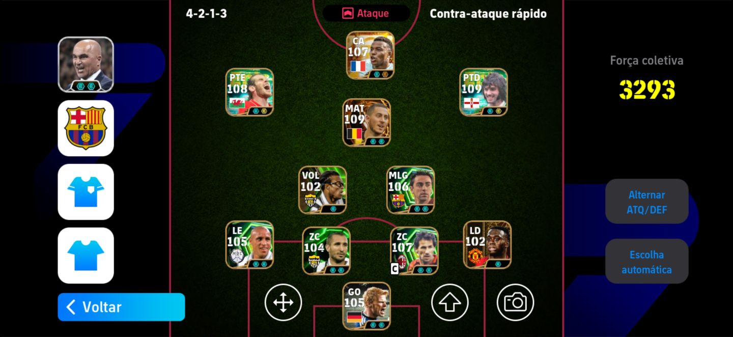 Conta EFOOTBALL extremamente boa