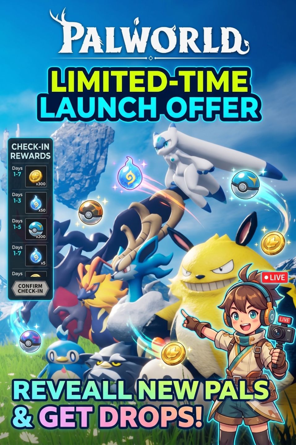 TIMES END-GAME PALWORLD (PERFEITOS PARA MODO HARD)
