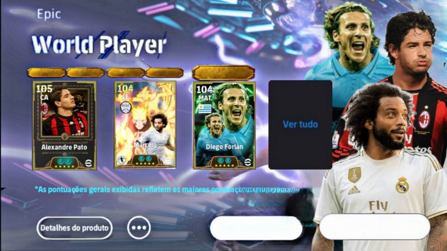 CONTA EFOOTBALL COM TEVEZ 30 ANOS, MATTHAUS,PATO , RAUL, ZOLA,MARCELO, CANAVARO