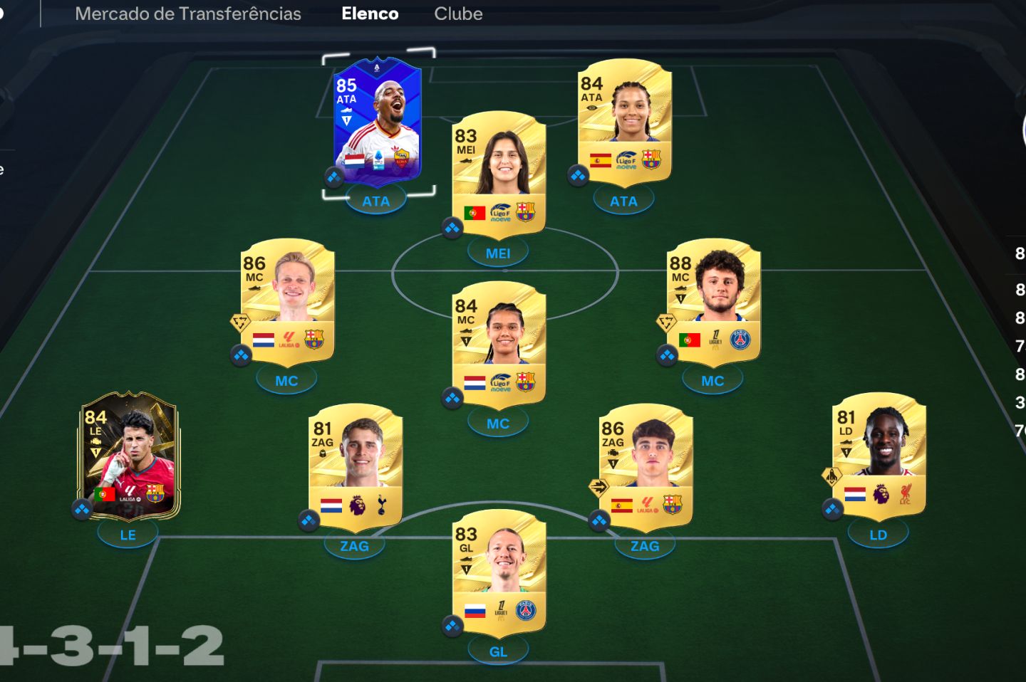 CONTA DE EA FC27 VERSAO ULTIMATE COM 130 K DE COINS MALEN DME.