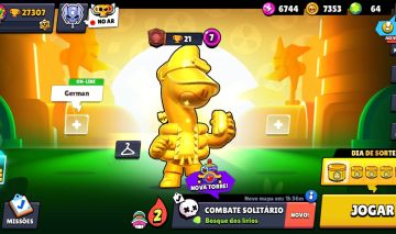 Conta top com 25k de troféu