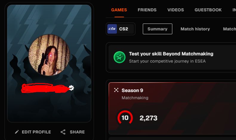 CONTA PRIME CS2 LEVEL 20 GC, LEVEL 10 FACEIT, SEM RANK ESPECIAL, LVL 10 STEAM