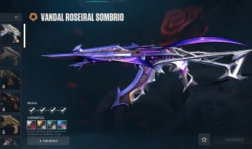 Conta valorant kit ROSEIRO SOMBRIO