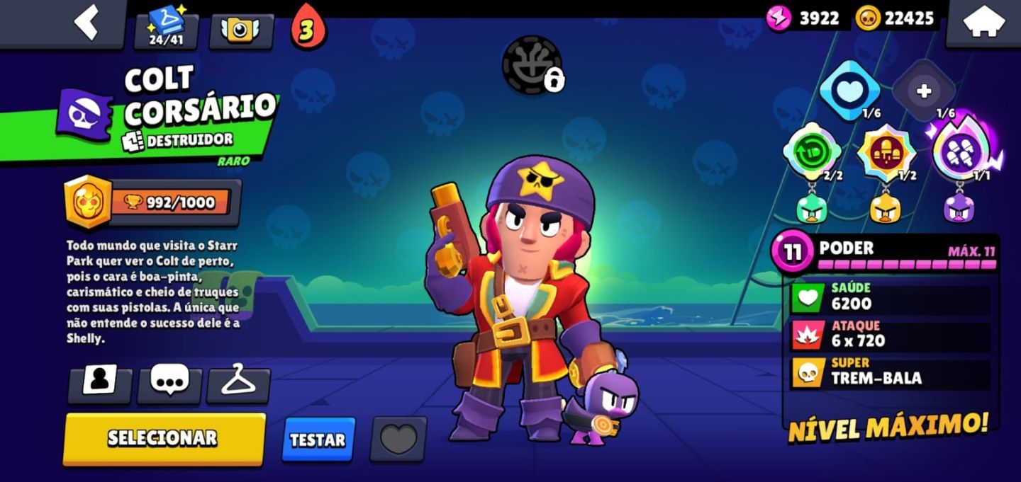 CONTA DE 2019 COM SHELLY ESTELAR (SKINS MAIS RARA DO JOGO) 68K TROFÉUS E MT MAIS