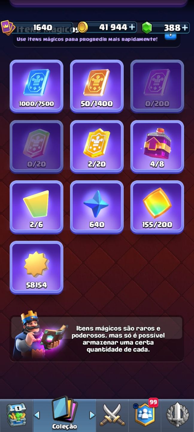 Conta clash, 9 anos de jogo, 10500 troféus + conta brawl (31k)