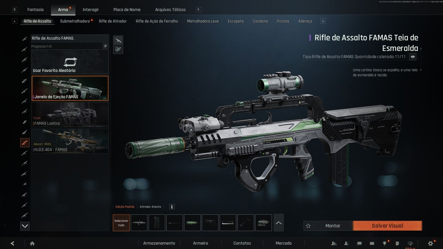 CONTA Arena Breakout Infinite - Total 55 M | Skin Armas | Acesso total - N32