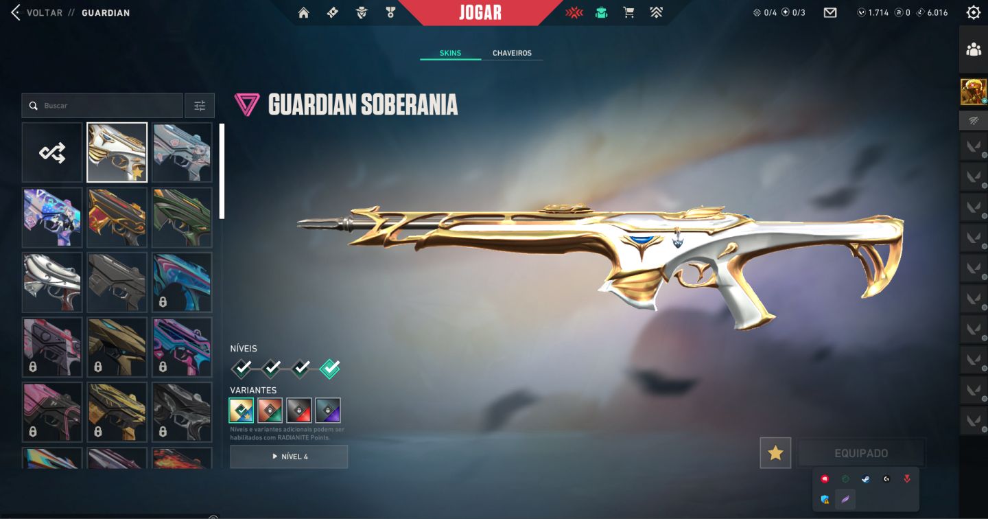 CONTA VALORANT FULL ACESSO MAIS DE 35 SKINS FULL ACESSO