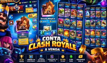 Conta clash 12k troféus