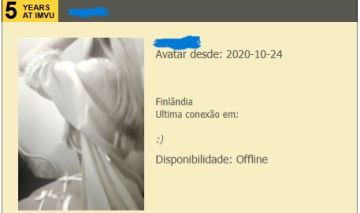 Conta IMVU Feminina, 5 anos e com FIT gringo