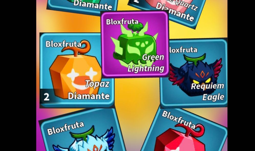 Blox Fruits - SKINS DE FRUTAS - MELHOR PREÇO PRA VOCÊ.