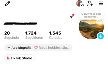 CONTA TIKTOK FRANÇA / LIVE STUDIO PC +1.7K DE SEGUIDORES