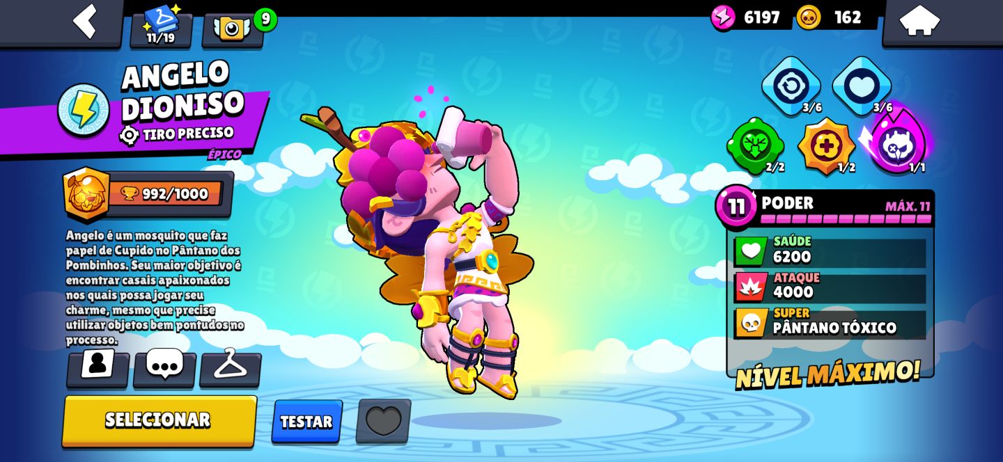Conta brawl stars full, com varias skins exclusivas que não voltam mais, 50k+