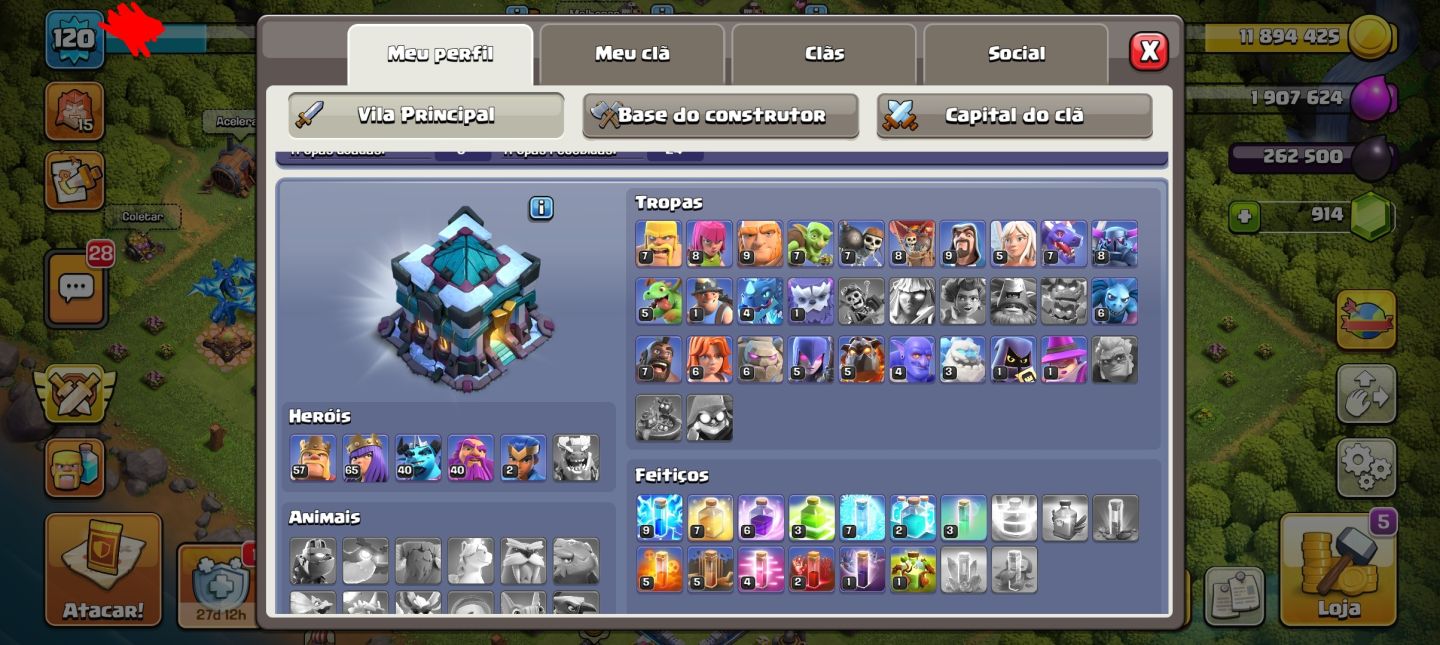 Conta nivel 125, Cv 13 full e maximizando para o 14! Aceito ofertas