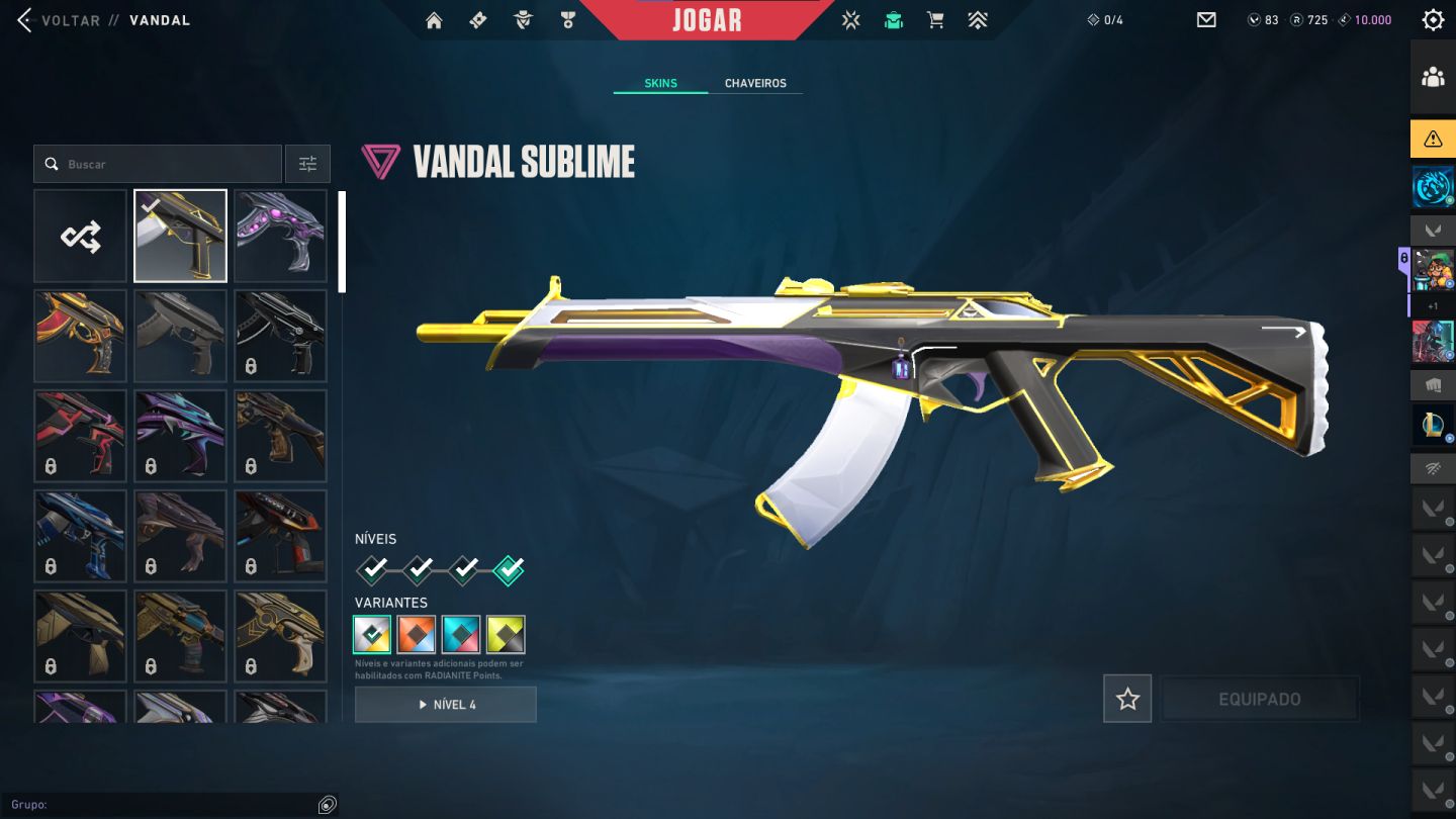 Conta riot com (LoL 219 skins) e (valorant conta criada ep1 ato1)
