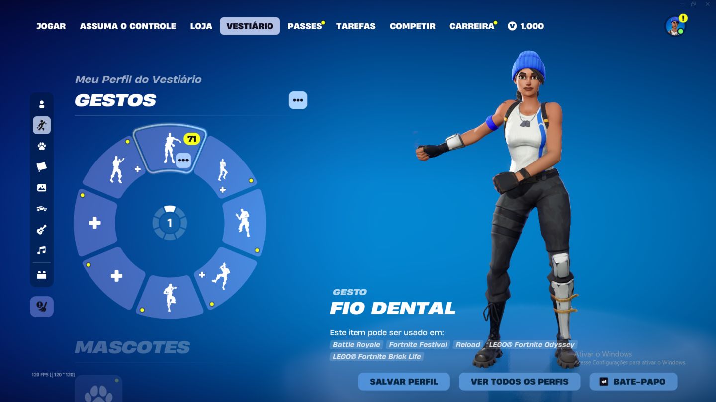 Conta Fortnite Rara