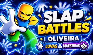 Slap Battles - Gloves e masterys