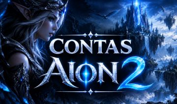 Contas Aion 2- lv 45 ou 22