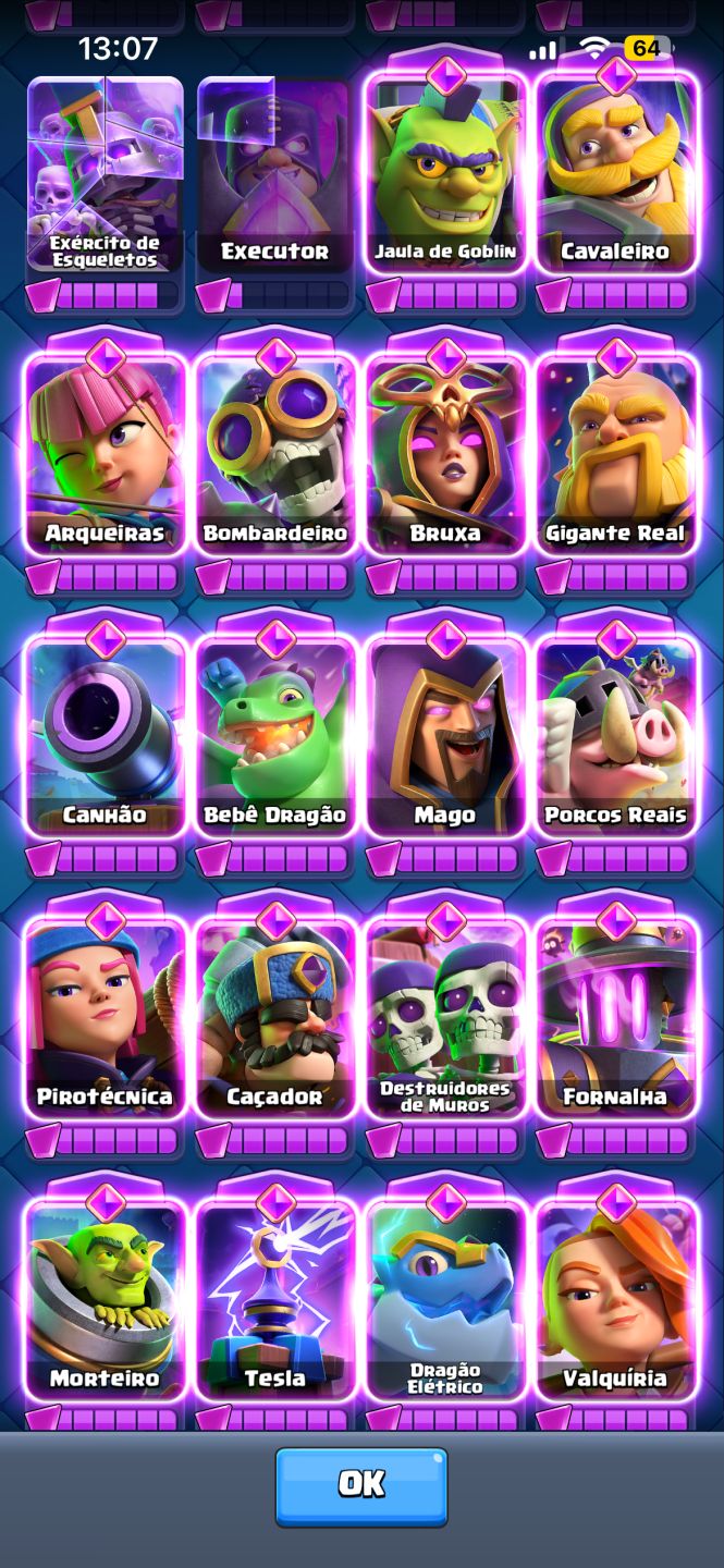 Conta nvl 16, splashyard completo, 200 frag de herói, 12 frag de evo