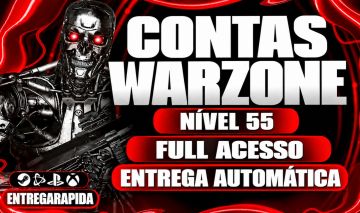 CONTAS WARZONE NÍVEL 55 | ARMAS META | STEAM | BATTLNET| PLAYSTATION | XBOX
