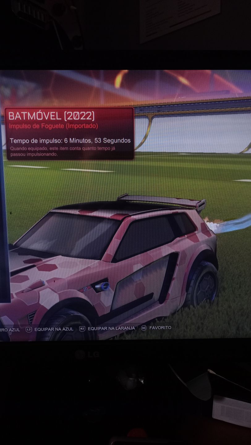 Conta de Rocket League e mais 2 jogos PSN