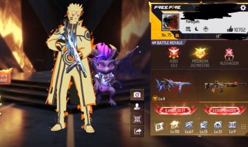 Conta Free Fire Gemada | Muitos Peitorais, Bandeirão, Barbinha ( Leia Desc)